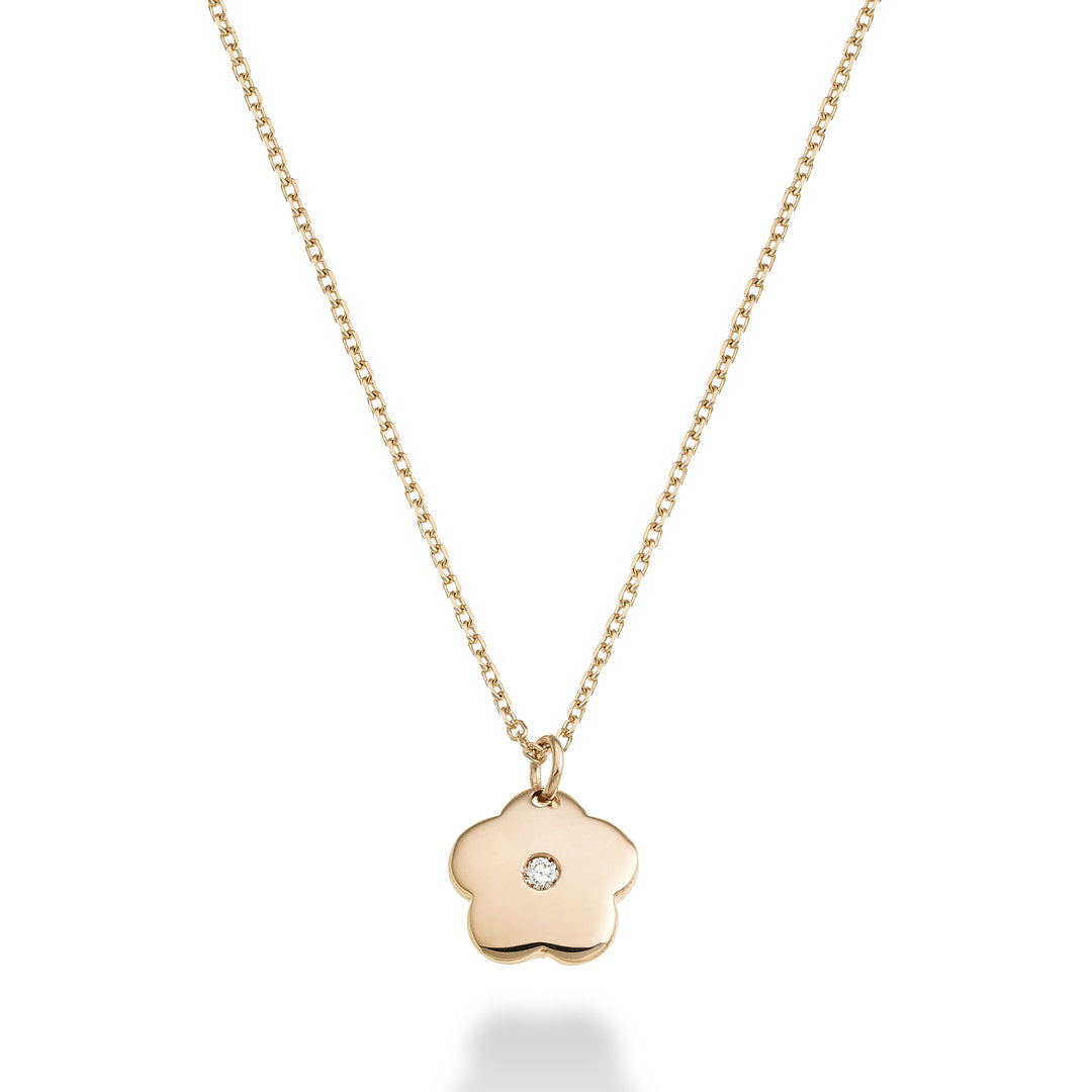 Mikiko cl 18k bloem 0,01 ct roségoud MD5129O3BR001
