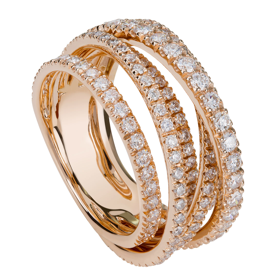 Golay pave diamanten draadbandring APV020DI4-23019110031