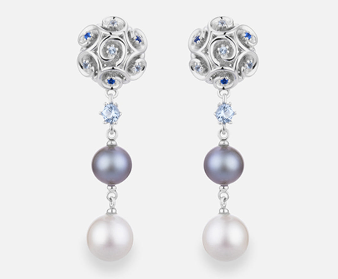 Mikiko ou ag925 fw gr 6,5/7 bi 7,5/8gem swarovski bleu MO7582A4AZURRO