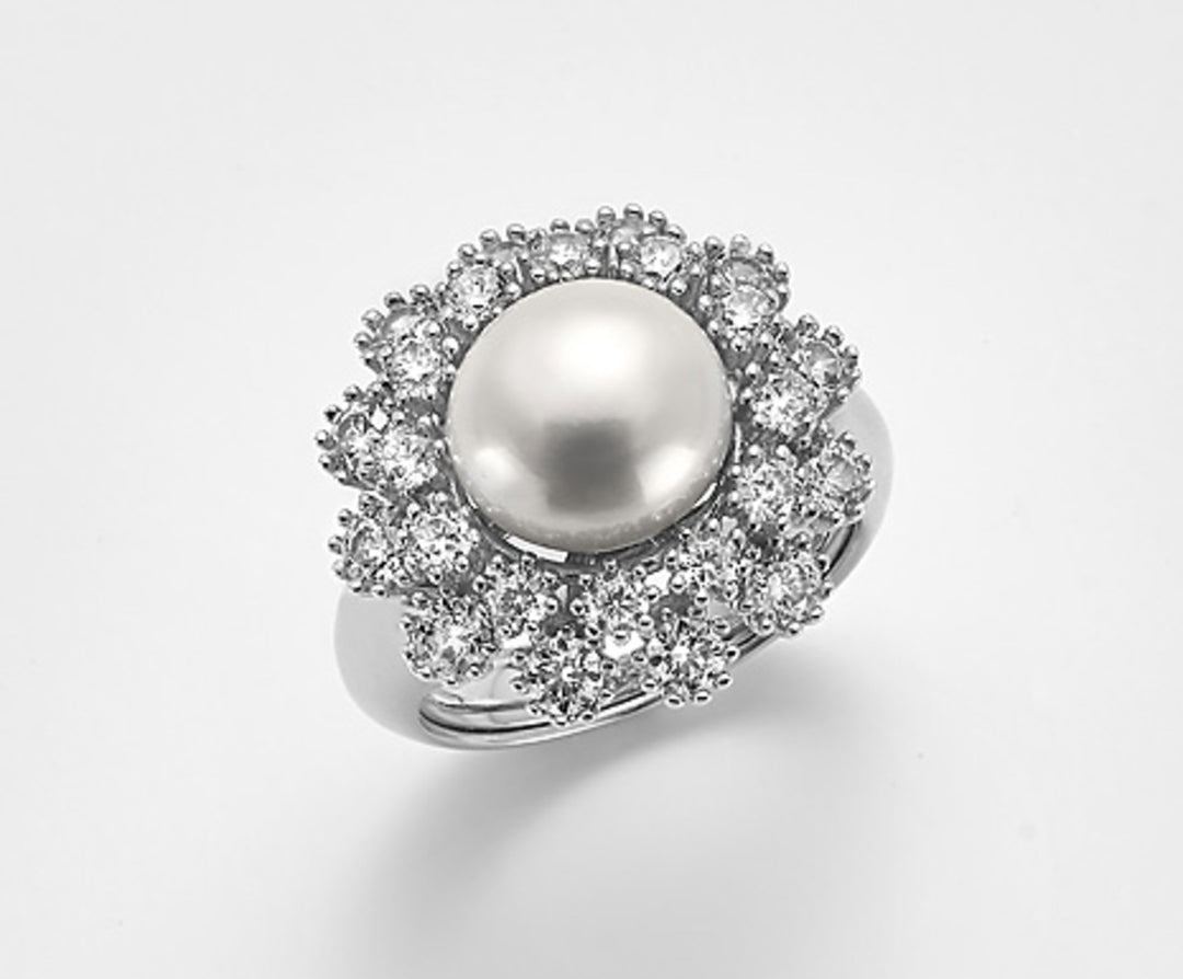 Nihama an ag925 fw bot 10,5/11 gem swarovski wit NA7163A4BIANCO0