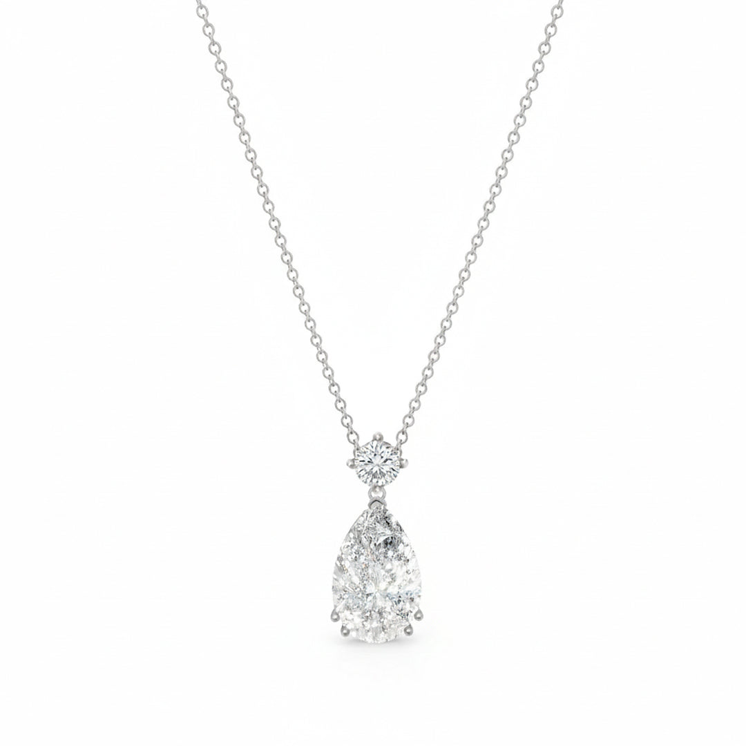X-Diamond cl 9kt laboratoire g.d. total 1,25 ct goutte ct. Tête ronde 1,17 d vs1 XXDGPU062R4GOBI125D1