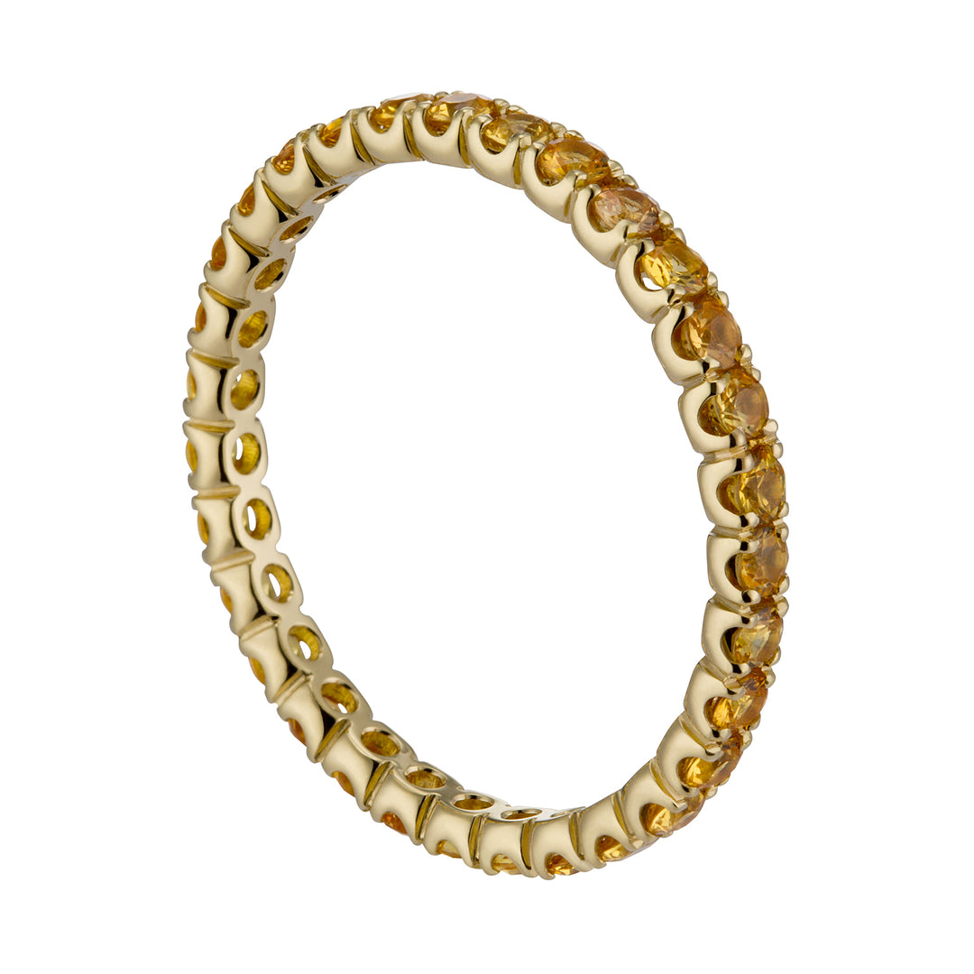 Bague Golay avec saphirs jaunes AFP1200YS-18064110021