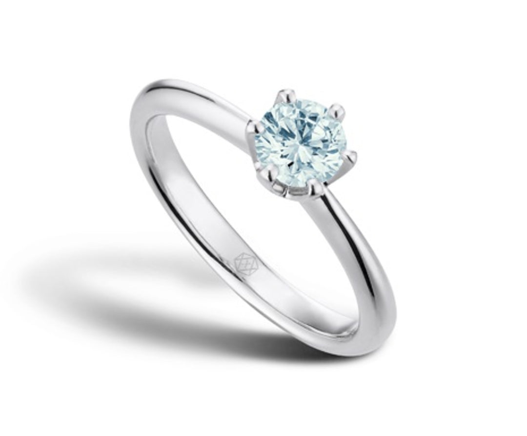 X-Diamond und AG925 Lab g.d. 0,22 ct f. blau LXDAGAN007A4BL022