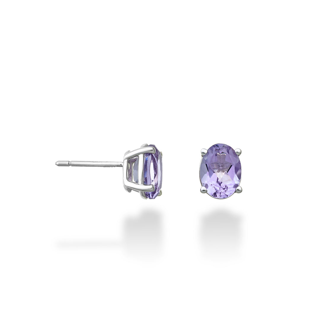 Nihama oder 18k ovaler Amethyst 8x6 ct.2,20 NO5122O4AMET