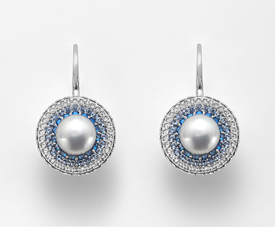 Nihama oder AG925 FW Bot 8,5/9 Edelstein Swarovski Blau NO7533A4HELLBLAU