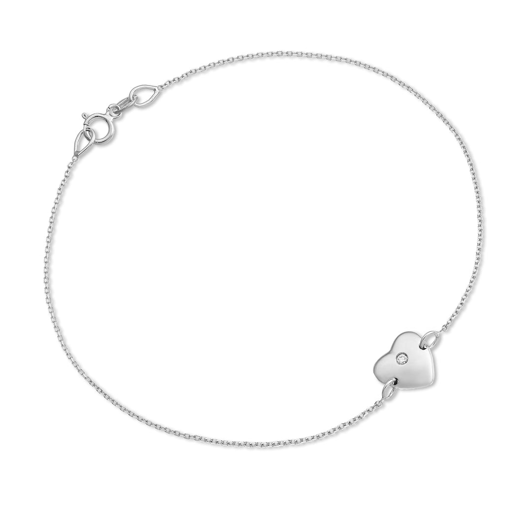 Mikiko br 18k hart 0,01 ct witgoud MB5039O4BR001