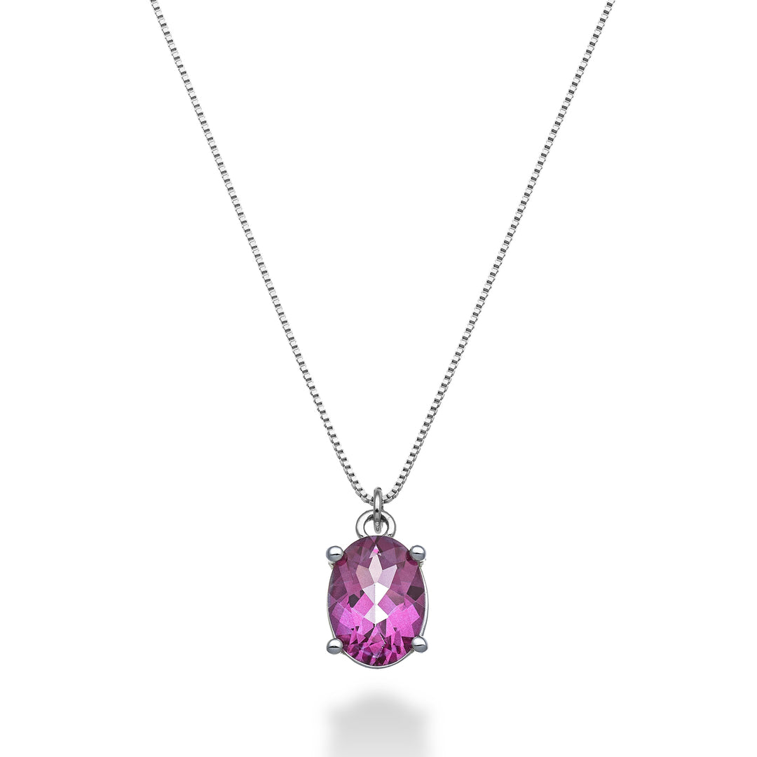 Nihama cl 18k ovaler rosa Topas 8x6 ct.1,40 ND5142O4TPPK