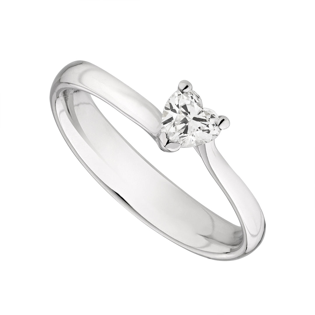 World Diamond Group solitaire ring hart valentino cent. 0,20 ASC002DI2-19008110089