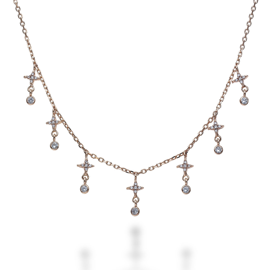 Mikiko cl ag925 witte swarovski edelstenen MD7563A3BIANCO0