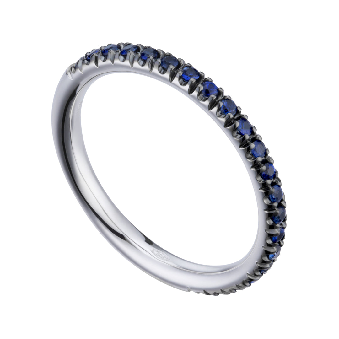 Golay eternity ring 1/2 round sapphires AET016ZB0-19322110058