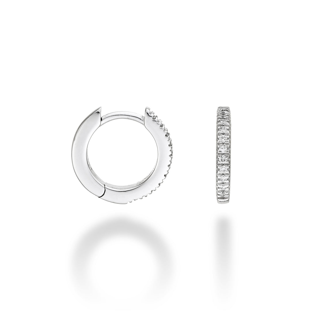 Nihama oder 18 Kt. 0,11 Weißgold, Größe 2, Durchm. Ost. 12mm NO5077O4BR011-2