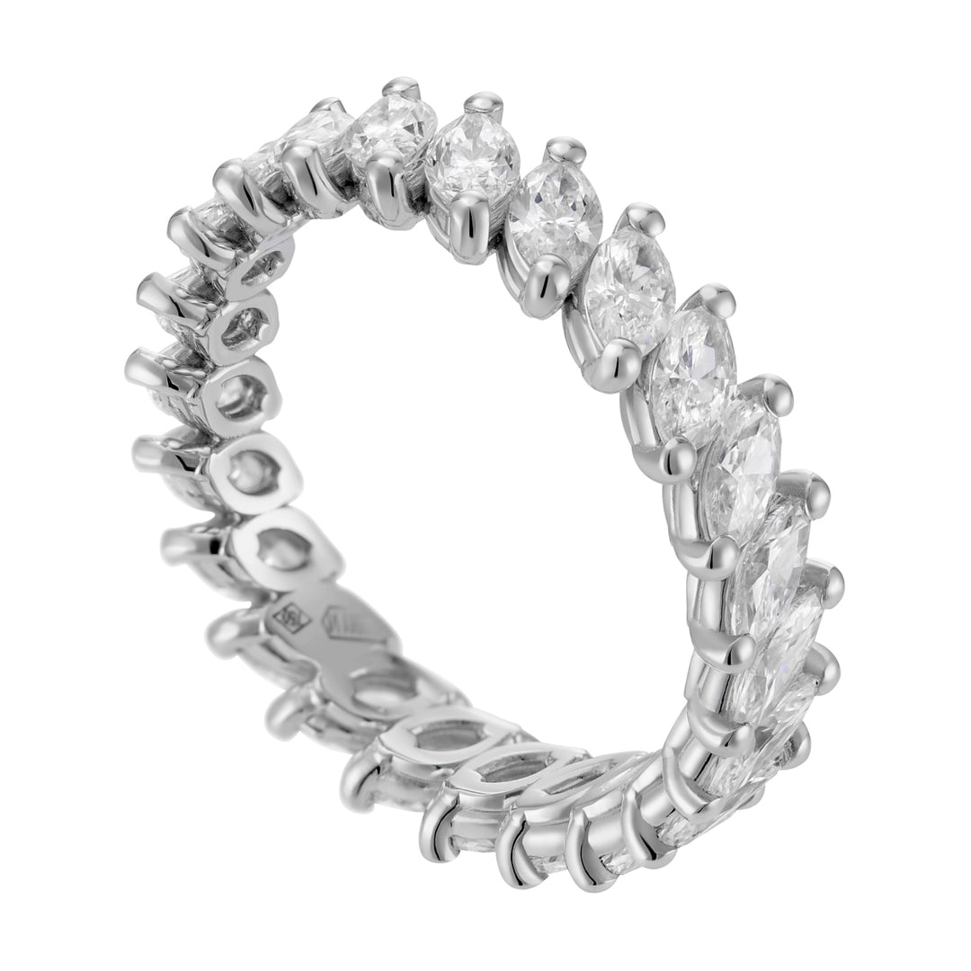 Bague Golay avec diamants taille marquise AET062DI-22098110052