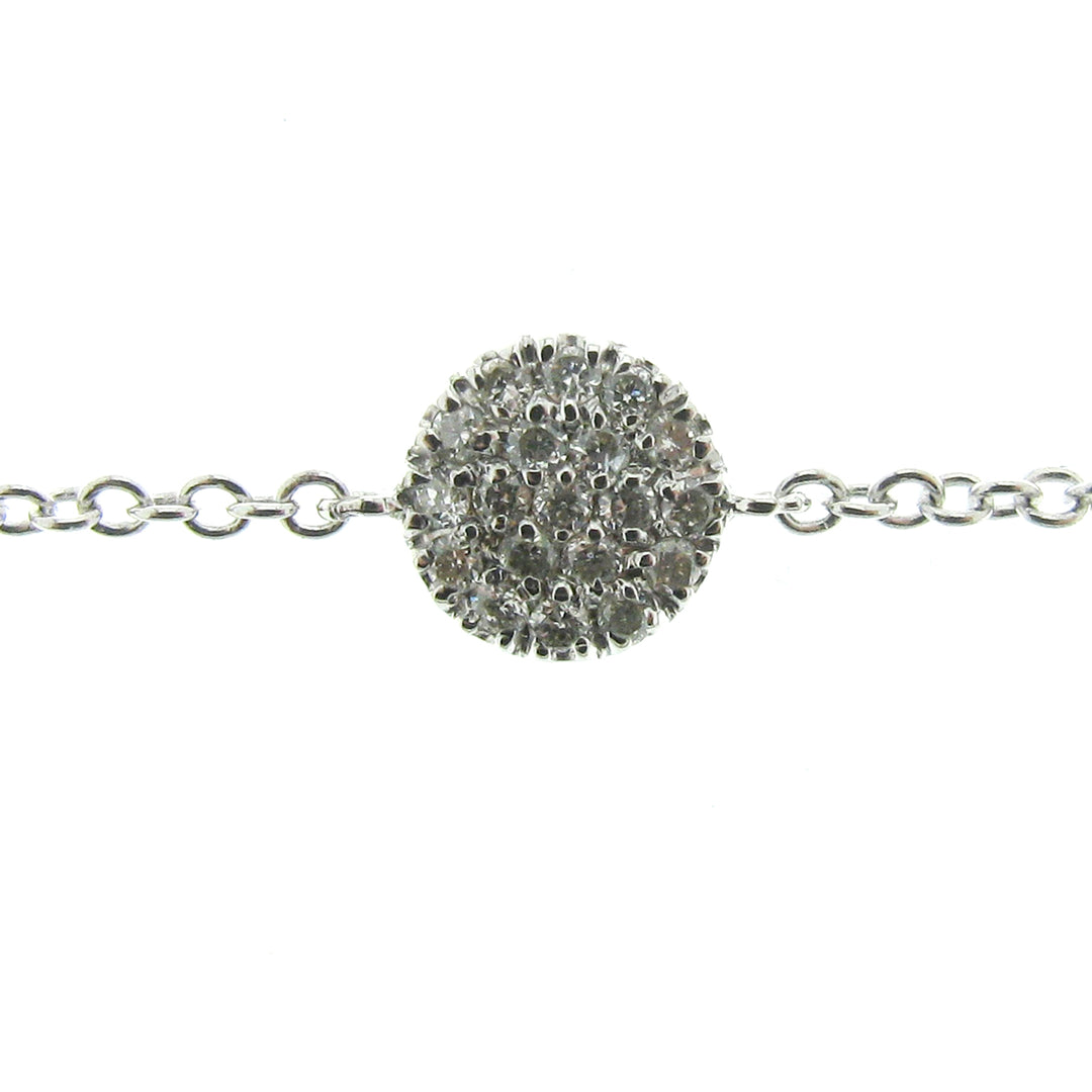 Golay kleiner runder Rundhalsausschnitt, Pavé-Weiß, CFP6031-12165110002