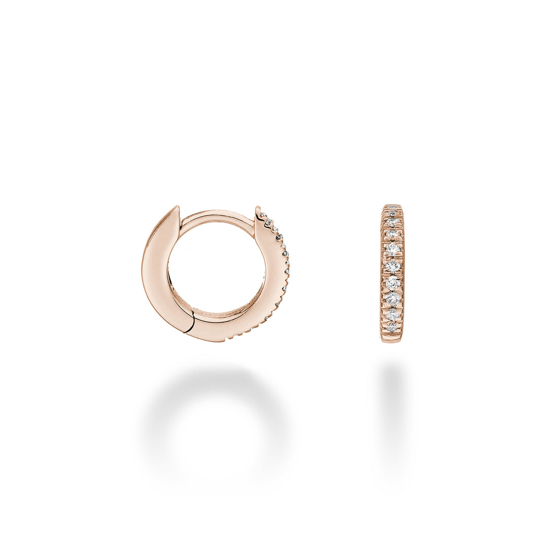 Nihama oder 18 Kt. 0,09 Roségold, Größe 1, Durchm. Ost. 10 mm NO5077O3BR009-1