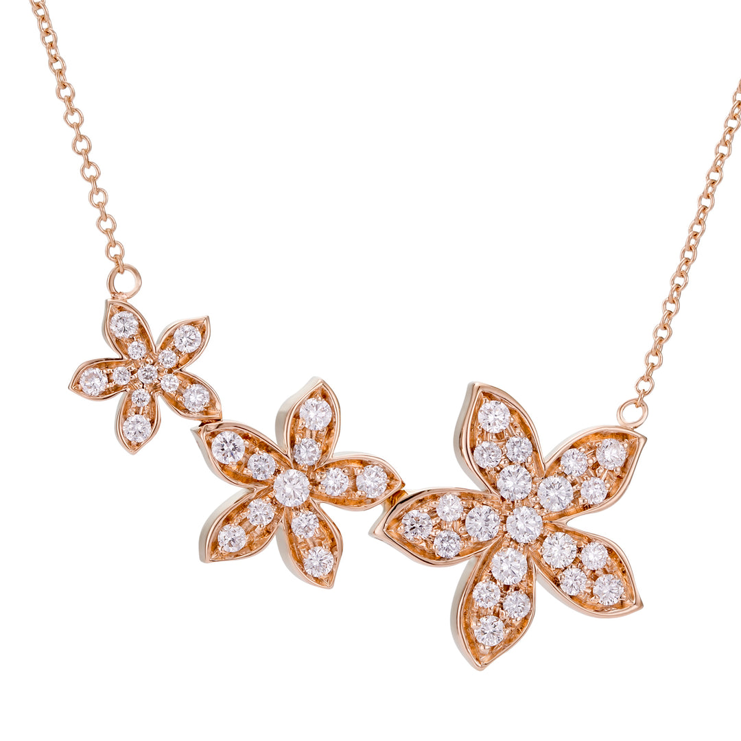 Golay anthea ketting 3 bloemen horizontale ontwikkeling PPV021DI1-21300110052