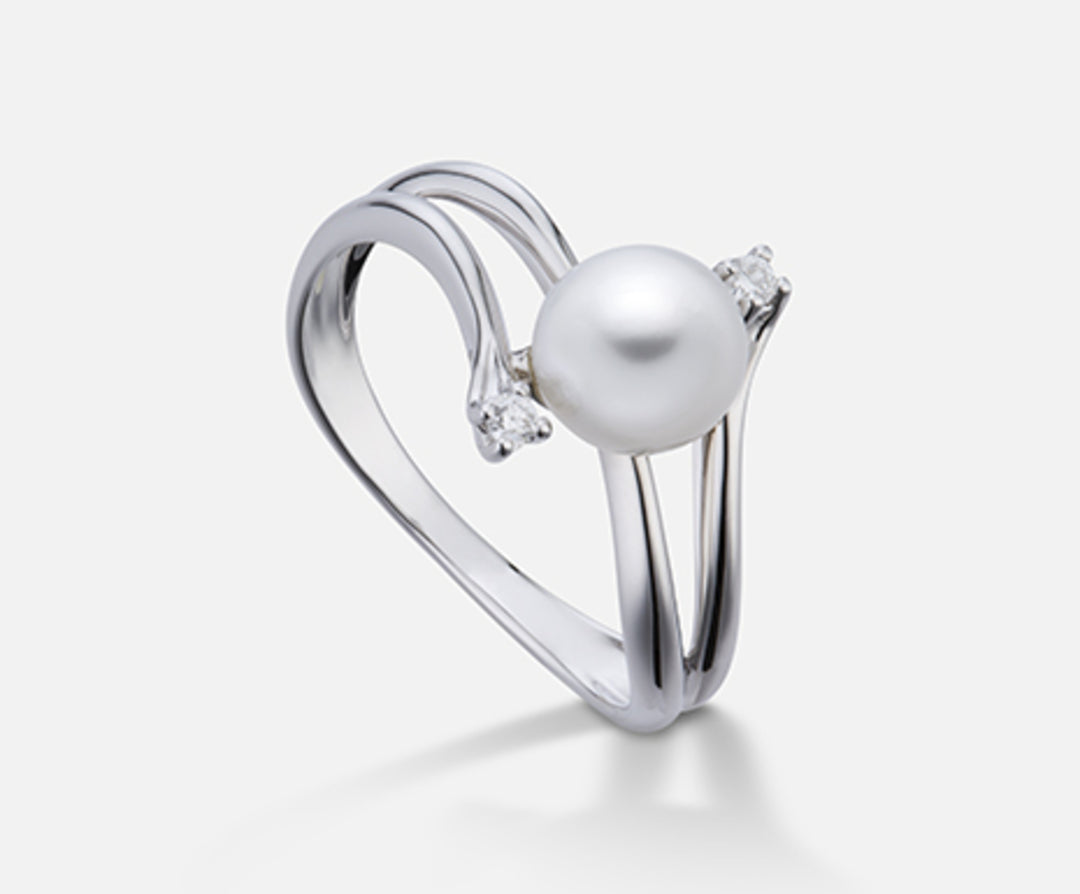 Nihama und 18k fw 6,5/7 ct.0,04 NA0815O4FABI065