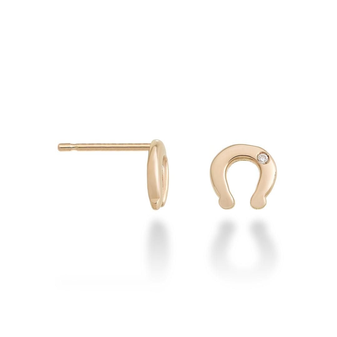 Mikiko oder 18 Karat Hufeisen 0,02 ct Roségold MO5114O3BR002