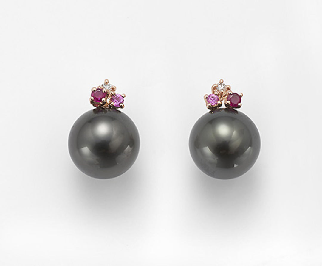 Nihama oder 18k SSPB 10/11 ct.0,03 Rubin 0,12 ct und sapff.rosa ct.0,07 NO1408O3SANE100
