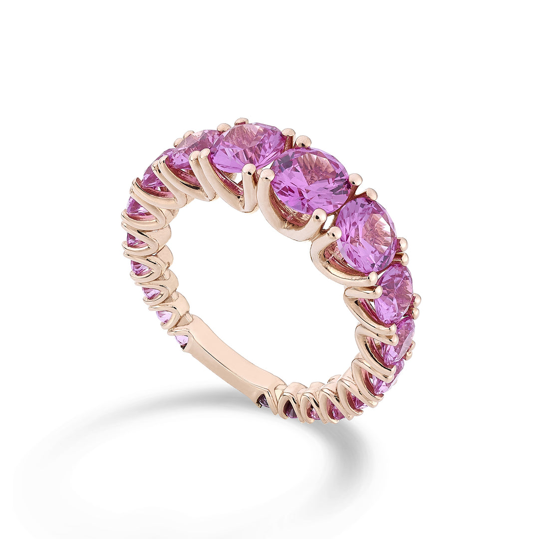 Mikiko, ein 18-Karat-Labor-Saphir mit Roségoldbarren MXDABIC1498ZFPO3
