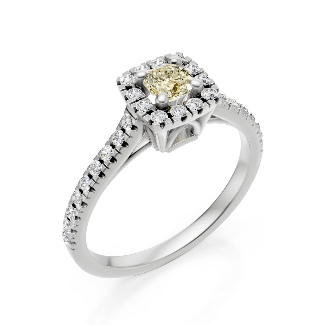 Golay kussenring fancy gele schachtcontour inc ASLC632DFY-25050110161