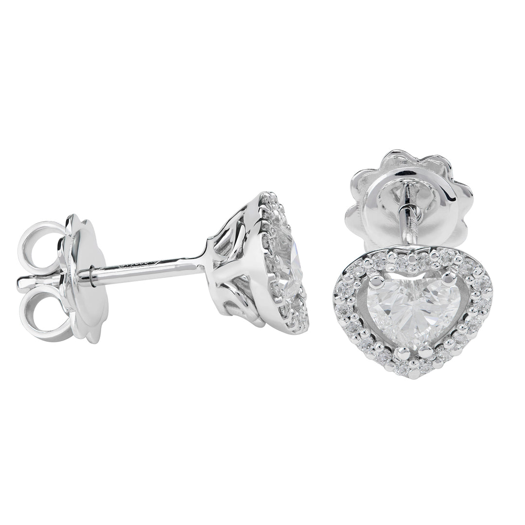 Golay diamanten hartoorbellen cent ct. 0,25 en contour OCT003DI2C-22125110023