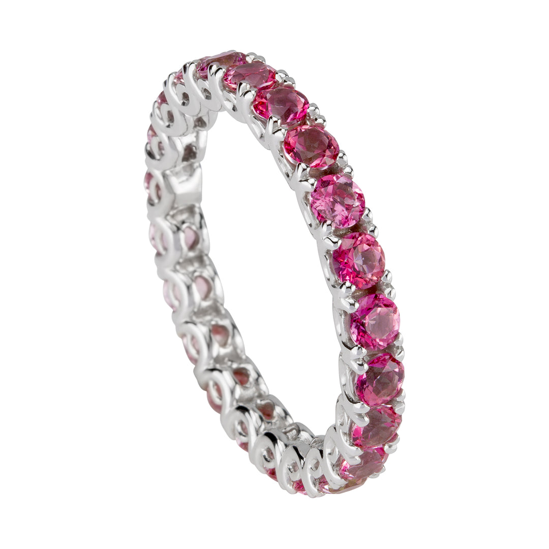 Bague gyrodito topaze rose Golay AET018190TP