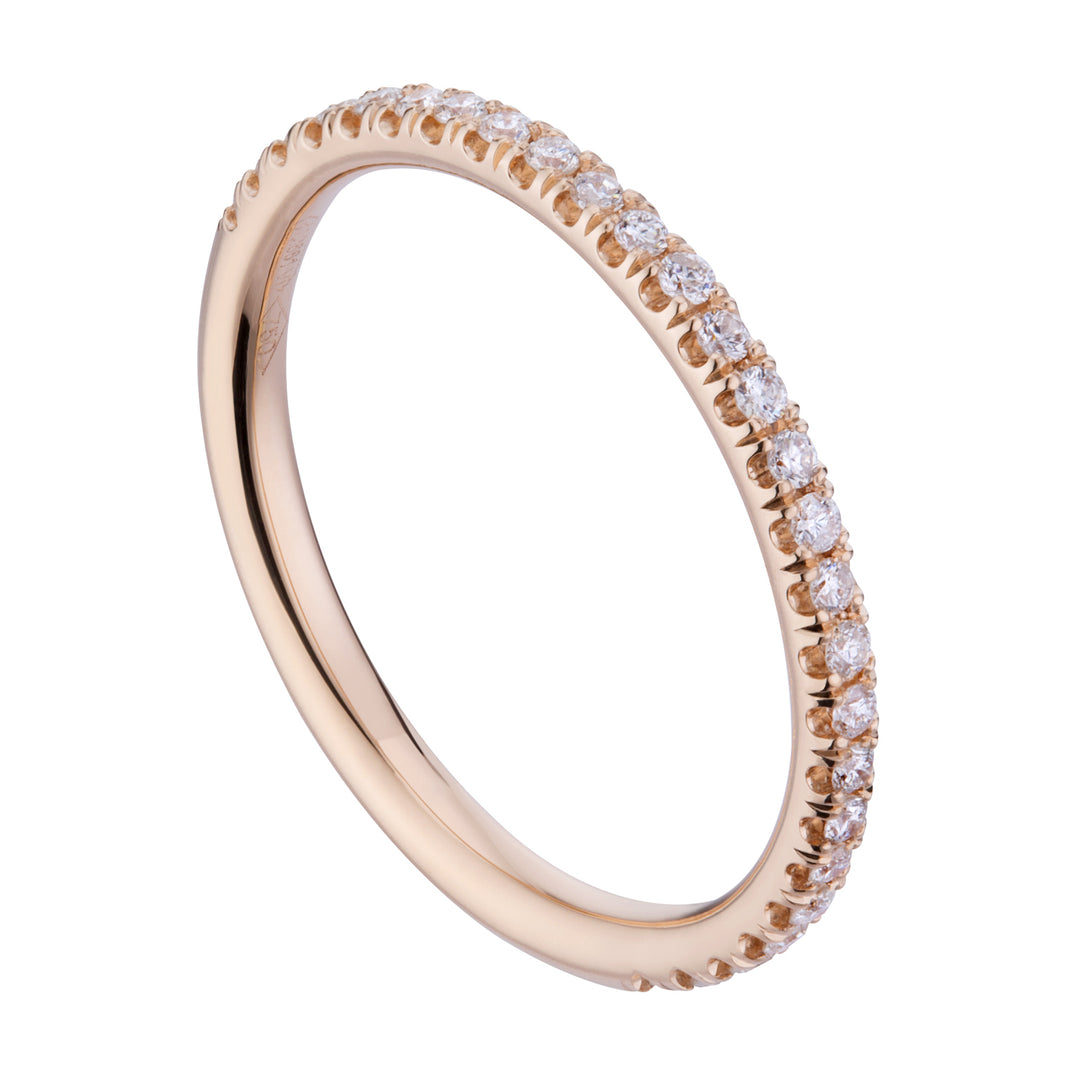 Golay eternity ring 1/2 turn total ct. 0.22 AET016WDI0-19212110016