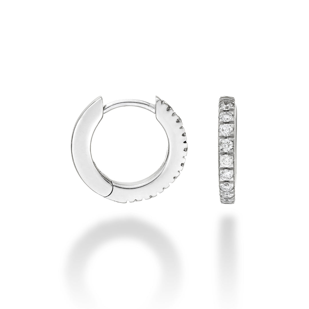 Mikiko oder 18 Karat ct.0,29 Weißgold, Größe 3, Durchm. Ost. 13,5 mm MO5079O4BR029-3