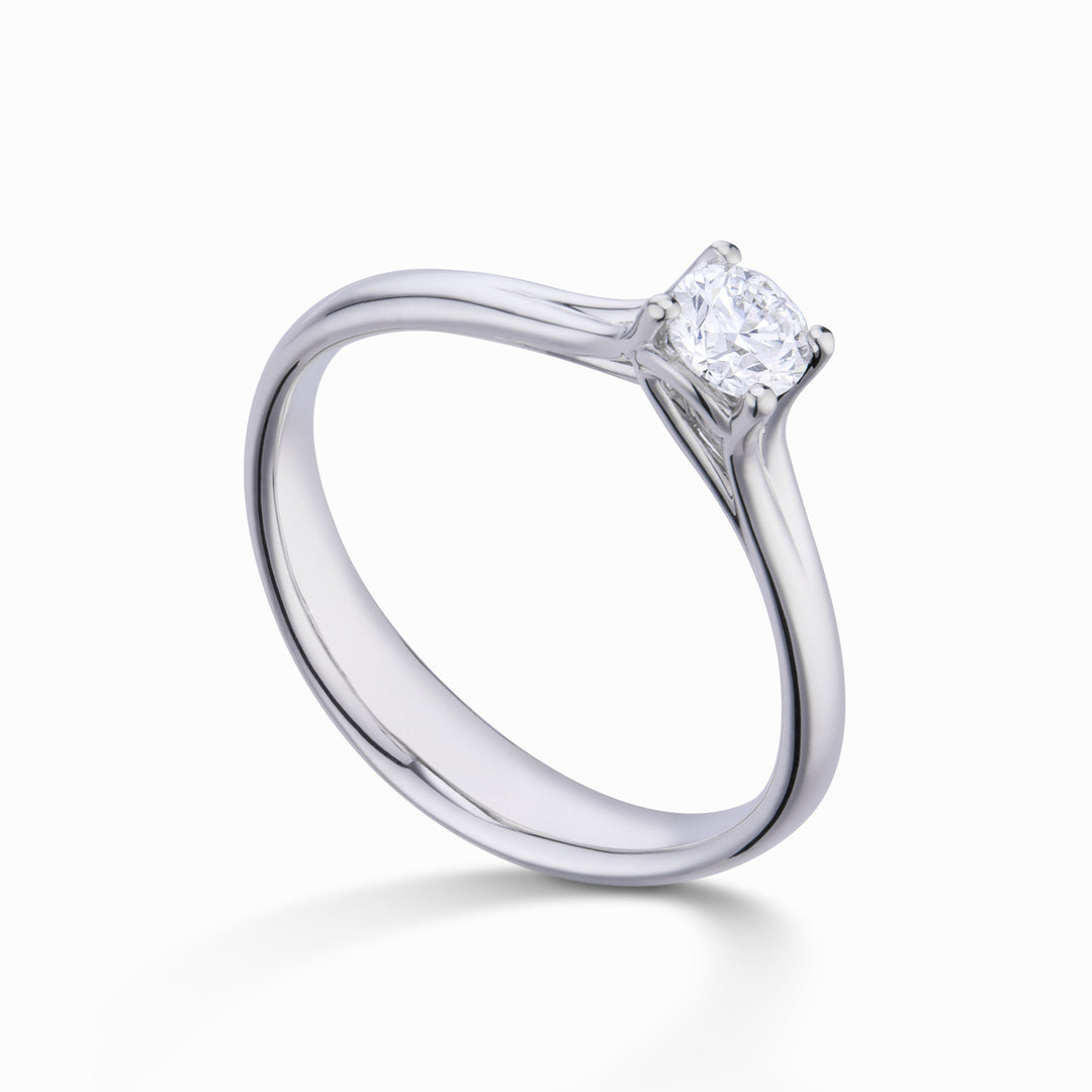 Golay oneindige liefde solitaire ring in platina ASL024DIPT-25149110115
