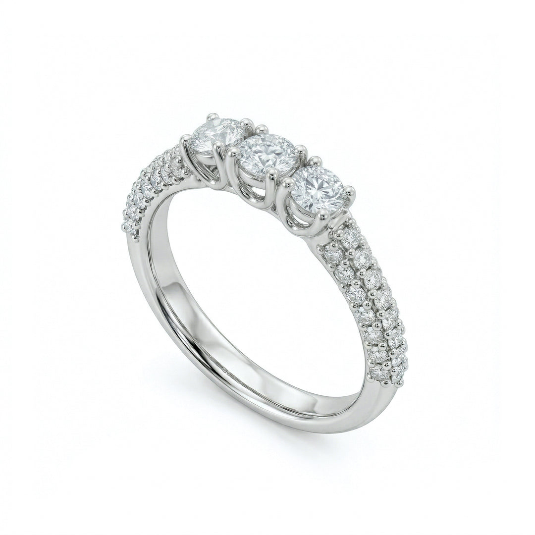 Golay Linear Trilogy Ring Anniversary Grace Cen.0,20 ABTRE856D060-26103110148