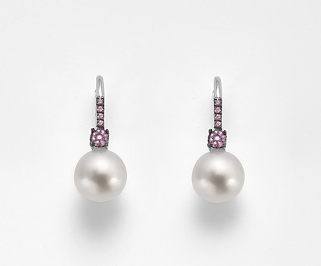 Mikiko ou 18k fw 10/10,5 saphirs roses 0,26 ct MO1468O7ZAFFROSA