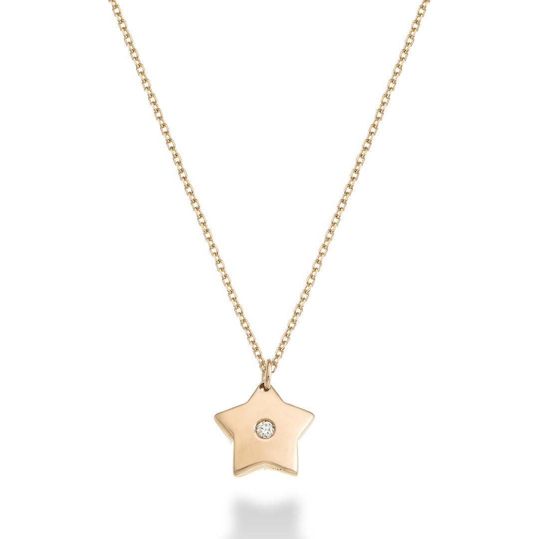 Nihama cl 18k Stern 0,01 ct Roségold ND5128O3BR001