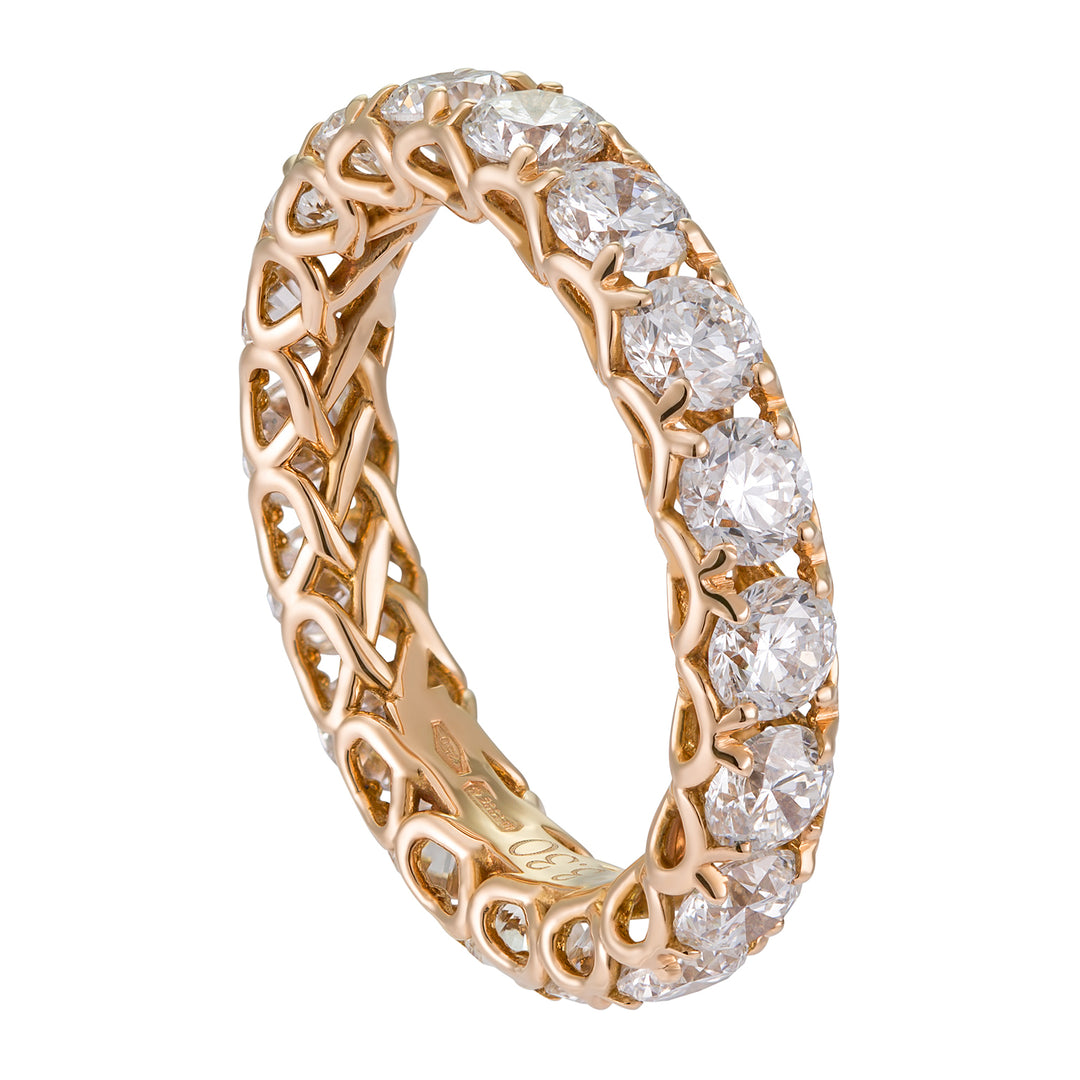 Golay rose gold dew ring finger ring AET006360RWDI-16307110295