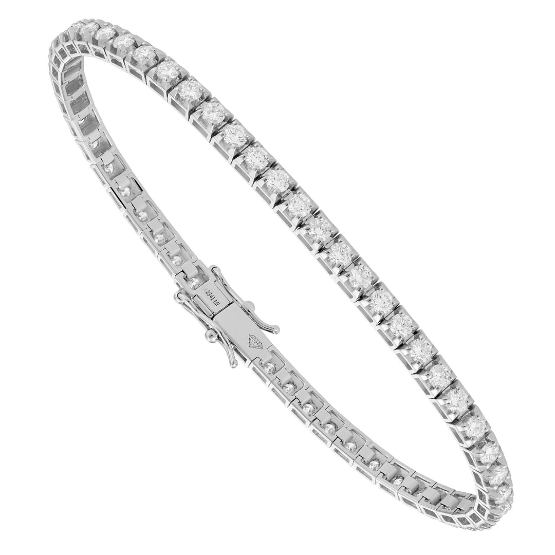 World Diamond Group d.bianchi Pyramiden-Tennisarmband ct 0,30 cm17,5 BTP590DI0003-175-25022110161