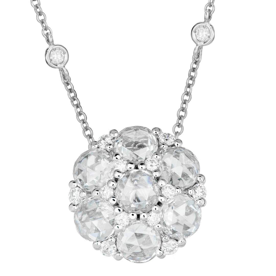 Pendentif fleur taille de rose Golay PPV008DI-18094110009