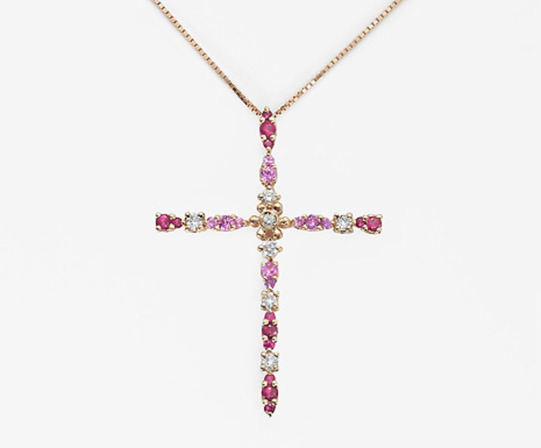 Nihama cl 18k ak 5,5/6 ct.0,19 rubis 0,54 ct ND0977O3RUBINI0