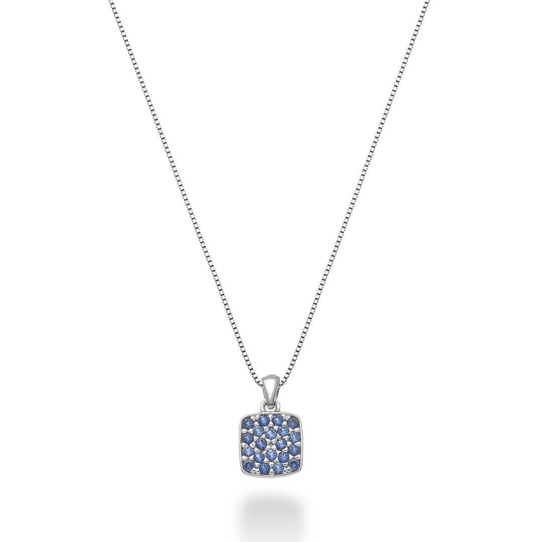 Nihama cl 18k saphirs carrés 0,14 ct ND5164O4ZFR