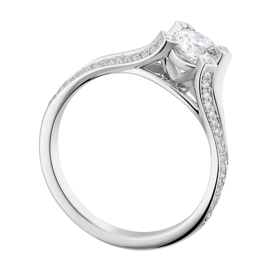 World Diamond Group ring fm griffes incas. double shank 0.72-0.81 ct ASLCFM006BDI6-19077110066