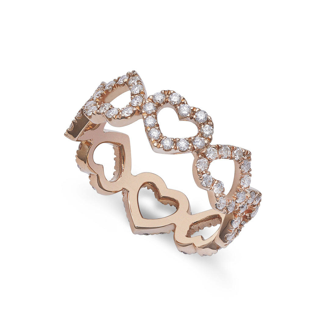 Golay ring love me eeuwigheid harten diamanten AETCU014DI-23011110043