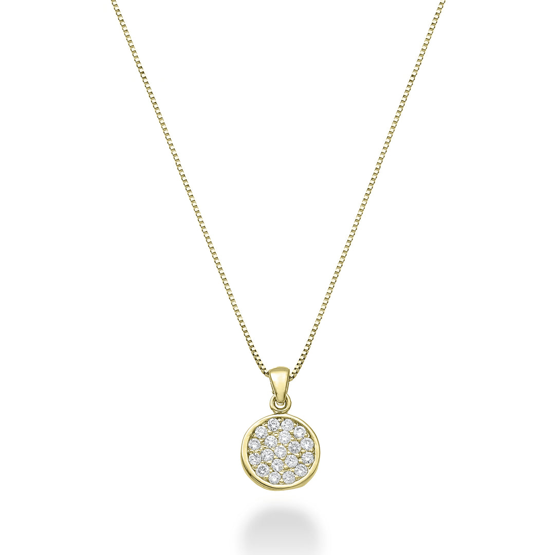 Nihama cl 18k rund 0,10 ct Gelbgold ND5165O1BR010