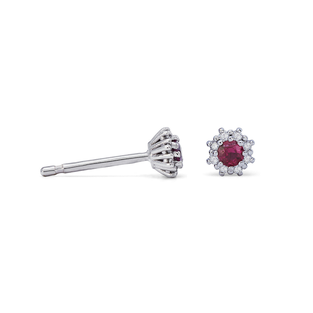 Nihama oder 18k Rubin n. 0,16 ct Durchm. 0,08 ct Größe 1 NO5066O4RBN016