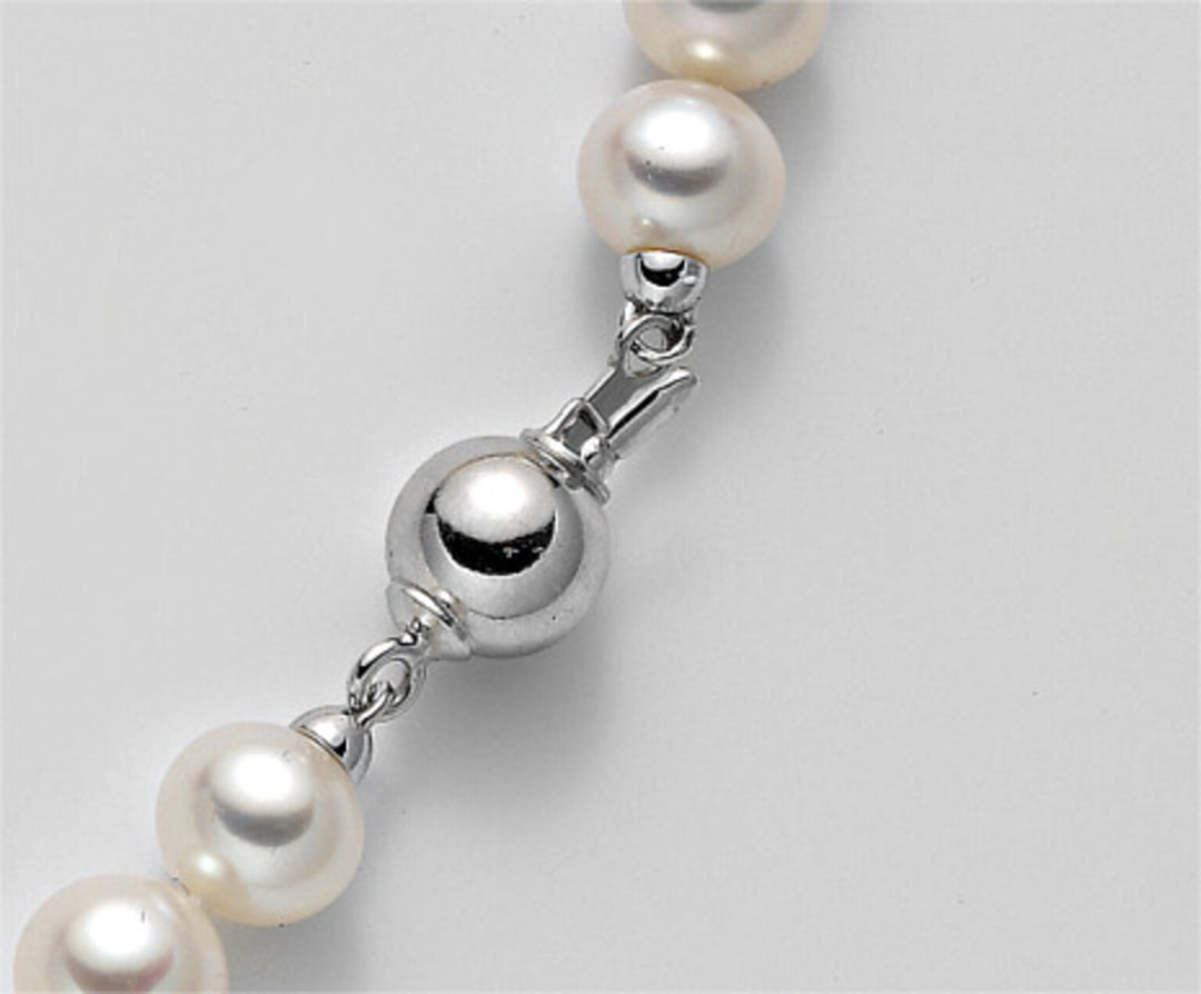 Nihama ch 18k met kopp. 8 mm witgoud NH0311O40000000