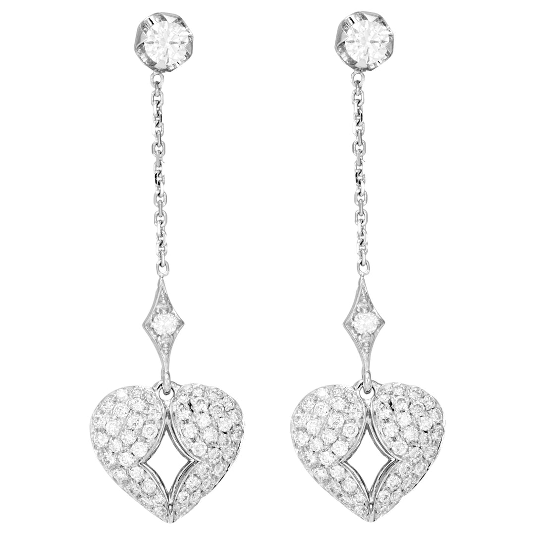 Golay heart pendant earrings * light OOCF001LDI-15159110061