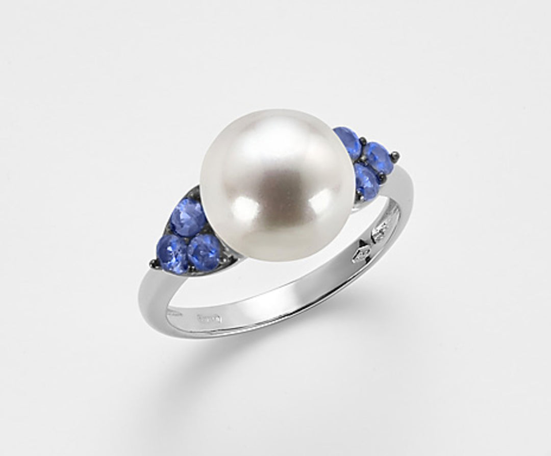Nihama an 18k fw 10/10,5 saphirs bleus 0,44 ct NA0799O7ZAFFBLU