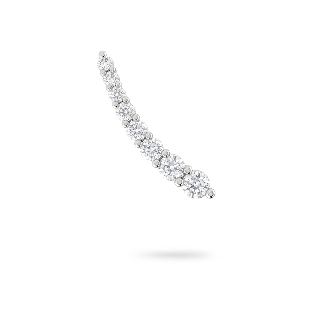 Golay meerstenen komma scalaire oorbel 0,71 ct rechts OMP884DBDX-26162110074