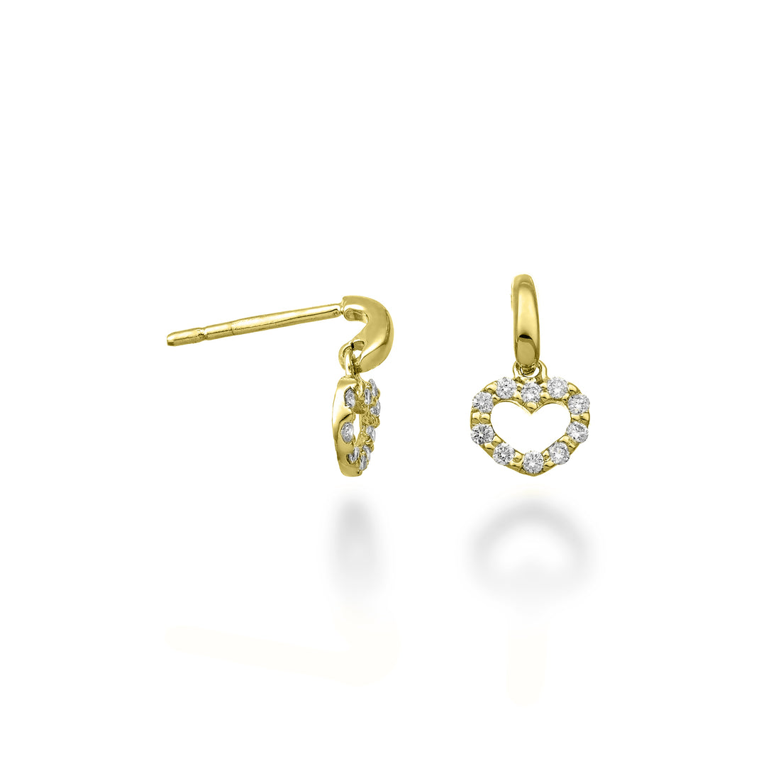 Mikiko of 18k ct. 0,16 geelgoud MO5151O1BR016
