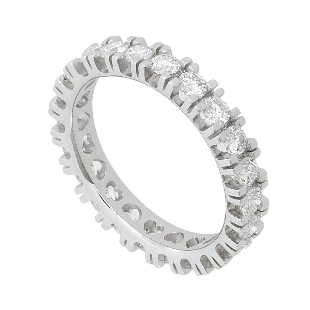 Bague coeur linéaire Golay AET001390WDI-19205110003