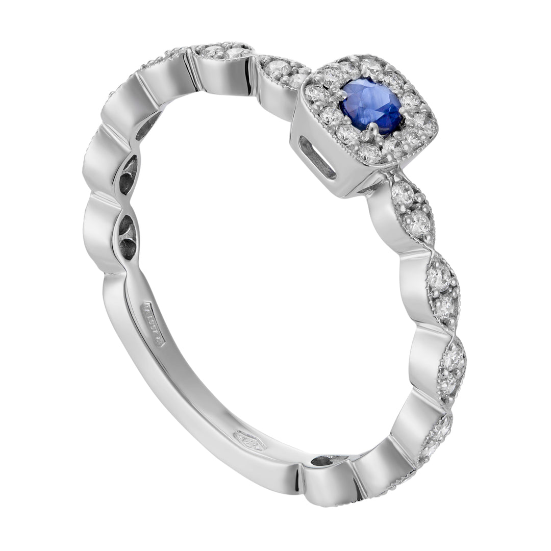 World Diamond Group band met marquise motief met staaf+cen.ct 0,09 c AET026BZBDI10-18260110005