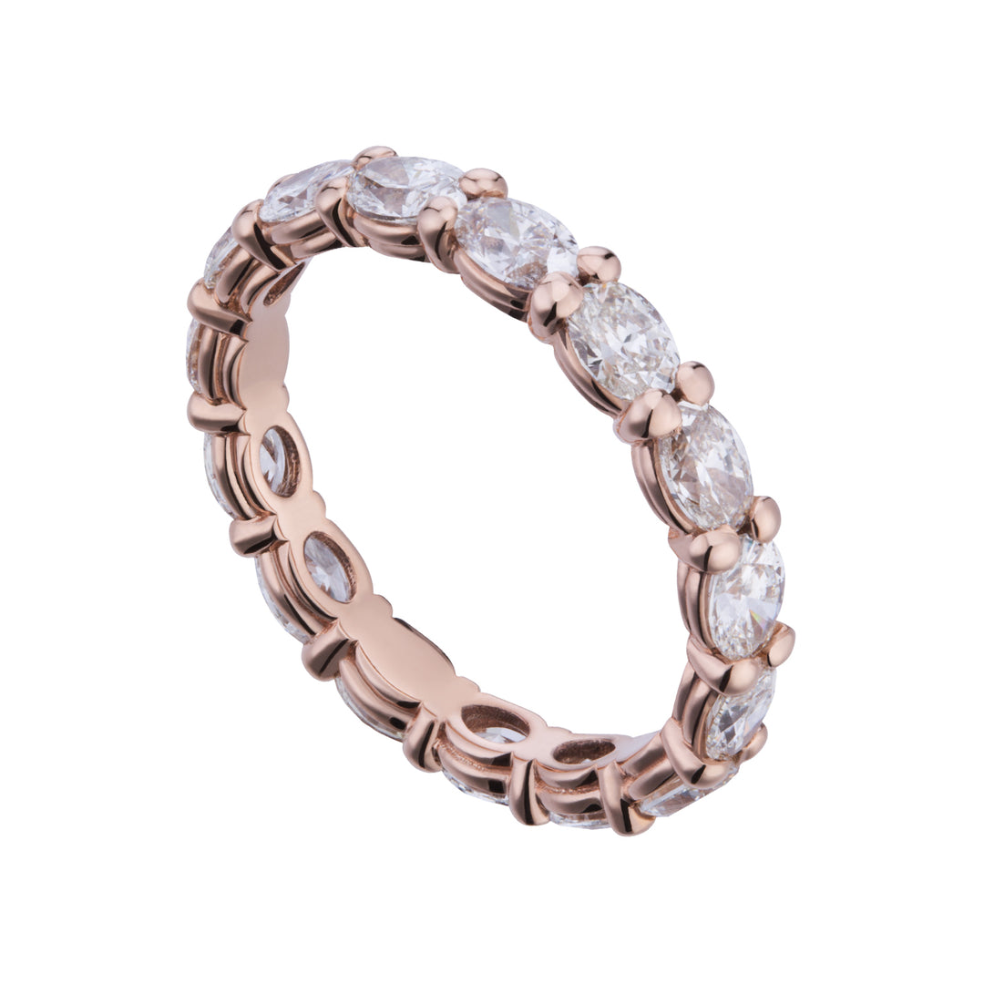 Bague gyroscopique Golay avec diamants ovales AET004DI-21076110013