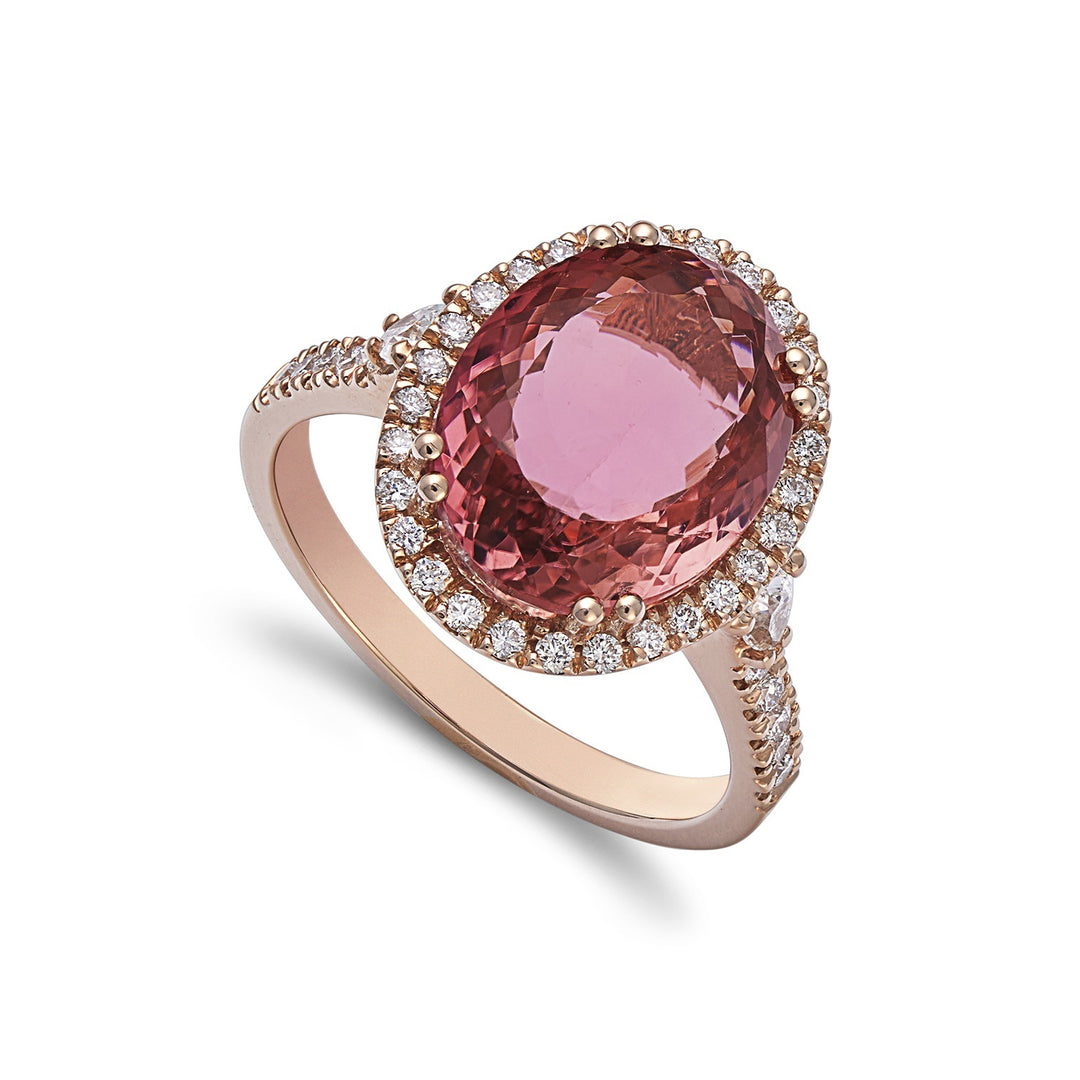 Bague Golay diamant ovale et tourmaline 13x10 ACLC065DITO13-22213110023